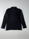 Black Yak Black & Charcoal Quarter-Zip Fleece Pullover – 95 (S)