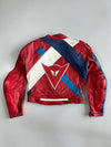 Vintage Dainese Original Pure Italian Leather Motorcycle Racing Jacket (Paded)(S)
