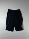 Vintage Nike Dri-FIT Black & Yellow 3/4 Shorts (W:34) (L:28)