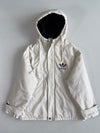 Adidas Originals Cream Hooded Parka Jacket (Xl)