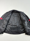 Kawasaki Black Textile Motorcycle Racing Jacket (XL)