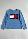 Tommy Jeans Flag Logo Crewneck Sweatshirt (M)