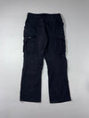 Engelbert Strauss Black Heavy Duty Cargo Work Pants (W:37) (L:44)