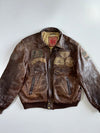 Kudsak Premium Original Heavy Leather Jacket (XL)