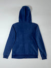 Roots Athletics 1973 Embroidered Full Zip Hoodie – Navy Blue, (S)