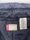 Levi's Black Denim Padded Zip-Up Work Jacket  (M)