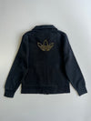 Adidas Originals Vintage Track Jacket Gold Studded Trefoil (S)