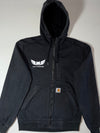 Carhartt Rain Defender Zip Hoodie – Black (S)