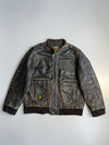 ZOld Navy Vintage Premium Original Pure Leather Jacket (XL/2XL)