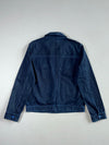 Levi’s Dark Indigo Zip-Up Denim Jacket – Blue Contrast Stitch (M)