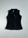 Champion Fitted Fleece Zip Vest – Black Women’s (XS)