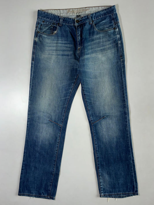 Metersbonwe Distressed Denim Jeans  (W:36|L:45)