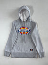 Vintage Dickies Grey Big Logo Graphic Hoodie (XS)