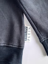 Philipp Plein “Illegal Fight Club” Sweatshirt | Faded Black | Red Gothic Logo | Straight Cut (M)
