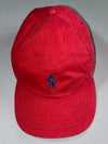 Polo Ralph Lauren Cap – Red with Navy Pony 4-7 one size (Adjustable)