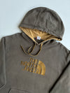 The North Face Brown Embroidered Logo Hoodie (2XL/3XL)