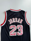 Nike Team Sports NBA Chicago Bulls #23 Jordan Vintage Alternate Black Mesh Basketball Jersey (L)