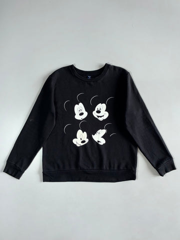 Disney Mickey Mouse Faces Crewneck (M)