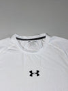 Under Armour HeatGear Threadborne Tee (White)(XL)