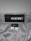 Nike Basketball Silver Metallic Mesh Shorts (W:34) (L:23)