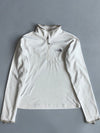 The North Face 1/4 Zip Fleece Pullover – White Women’s (S)
