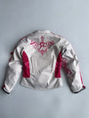 Speed-R Pink & White Textile Motorcycle Jacket (Women’s, Size 8 XS)