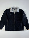Vintage Hummel Black Full-Zip Fleece Jacket – (M)