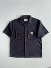 Carhartt WIP Seersucker Short Sleeve Shirt (L)