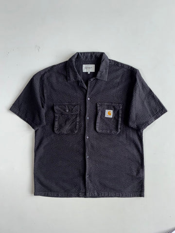 Carhartt WIP Seersucker Short Sleeve Shirt (L)