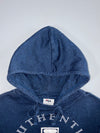 Fila Authentic Logo Hoodie Navy Blue (M)