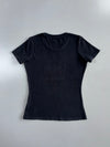 Roots | Floral Beaver Graphic Tee | Black (Women’s) (S)