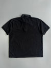 Lacoste Classic Pique Polo Faded Black Crocodile Logo T-shirt (Xl)
