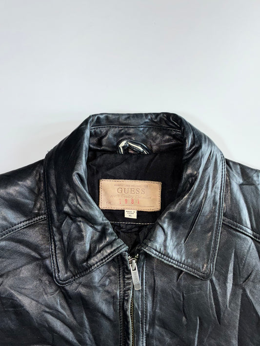 Guess Premium Original Leather Jacket (XL)