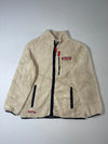 Jeep Cream Sherpa Fleece Zip Jacket  (S)