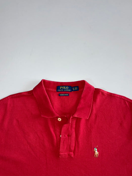 Polo Ralph Lauren Red Pique Polo (2Xl)