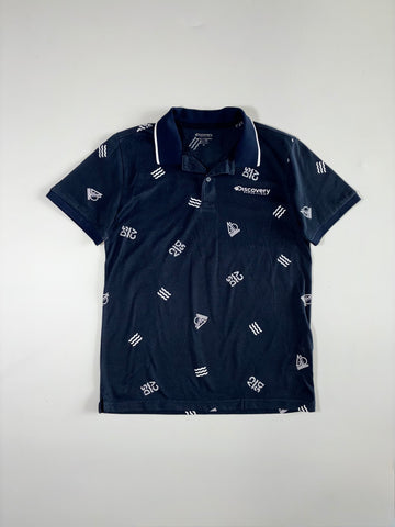 Discovery Expedition Navy All-Over Print Polo (M)