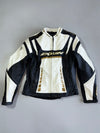 Vintage Ixon “Fulgura” Women’s Leather Motorcycle Jacket (Paded)(S)