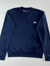 Patagonia Regenerative Organic Cotton Crewneck Sweatshirt - Navy Blue  (L)