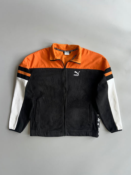 Puma XTG Colorblock Fleece Full-Zip Track Jacket (M)