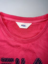 FILA Hot Pink Logo Crewneck Sweatshirt women's (S)