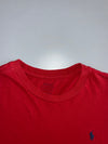 Polo Ralph Lauren Red Crewneck Tee – Navy Pony (S)