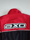 AXO Red & Black Technical Moto (Detechable Arms) Jacket (L)