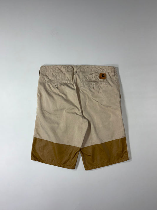 Carhartt WIP | Club Chino Shorts Beige leather pannel (W:34) (L:21)