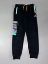 Jordan Multicolor Spellout Black Joggers (W:29) (L:38)
