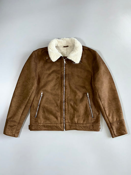 Jules Premium Original Pure Leather Jacket (Furr Inside) (L)
