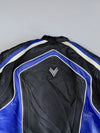 Vintage Frank Thomas Titanium Pro Genuine Leather CE Guard Protected Moto Racing Jacket (M/L)