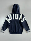 Adidas Navy Sherpa-Lined Hoodie (S)