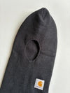 Vintage Carhartt Black Thinsulate Knit Balaclava (H-16.5 inches/W-18)