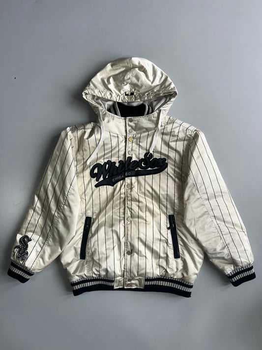 MLB Hooded Varsity Jacket (2XL)