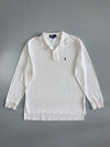 Polo Ralph Lauren Long Sleeve Polo | White (M/L)